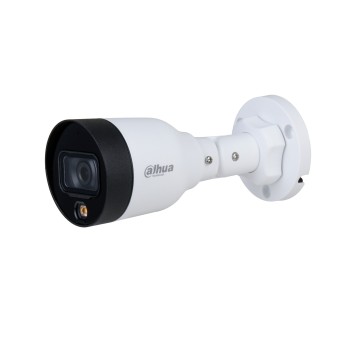 Видеонаблюдение DAHUA DH-IPC-HFW1239SP-A-LED-0280B-S5 Уличная цилиндрическая IP-видеокамера FullColor 2Мп, 1/2.8” CMOS, объектив 2.8мм, микрофон, LED 30м, IP67, металл