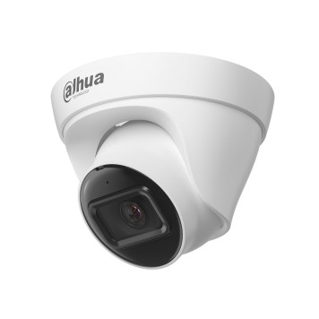 Видеонаблюдение DAHUA DH-IPC-HDW1431T1P-A-0360B-S6 Уличная купольная IP-видеокамера с ИК 30м 4Мп; 1/2.9” CMOS; объектив 3.6мм; видеоаналитика IP67 металл, пластик