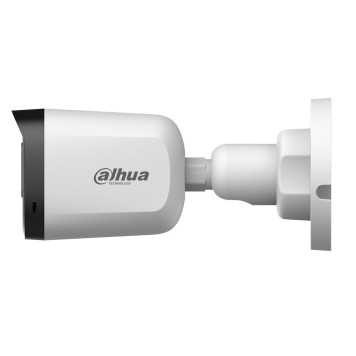 Видеонаблюдение DAHUA DH-HAC-B1A21P-U-IL-0280B Уличная цилиндрическая HDCVI-видеокамера 2Мп; CMOS; объектив 2.8мм;  BNC (переключаемый HDCVI/TVI/AHD/CVBS); ИК до 30м, Led 20м;  IP67; пластик-2