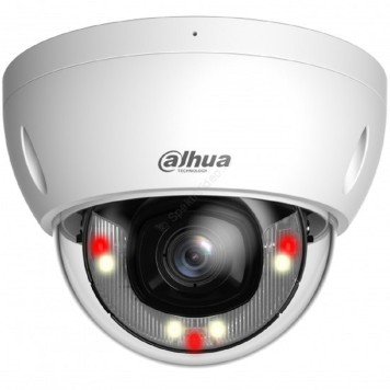 Видеонаблюдение DAHUA DH-IPC-HDBW2249EP-S-IL-0360B Уличная купольная IP-видеокамера SmartDualLight с ИИ 2Мп; 1/2.8” CMOS; объектив 3.6мм; WDR(120дБ);  сжатие: H.265+, H.265, H.264+, H.264, MJPEG; 2 поток-1