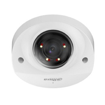 Видеонаблюдение DAHUA DH-IPC-HDBW2249FP-AS-IL-0280B Уличная мини-купольная IP-видеокамера SmartDualLight 2Мп, 1/2.8” CMOS, объектив 2.8мм, видеоаналитика, микрофон, ИК 30м, LED 30м, IP67, IK10, металл-2