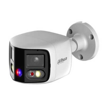 Видеонаблюдение DAHUA DH-IPC-PFW2849SP-A180-E2-S-PV-0280B Уличная цилиндрическая IP-видеокамера 2x 4Мп; 1/2.7” CMOS; 2.8мм видеоаналитика SMD 3.0 2 микрофона и динамик; LED 20м, ИК 25м; IP67 металл