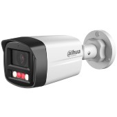 Видеонаблюдение DAHUA DH-IPC-HFW1239TL1P-A-IL-0280B Уличная цилиндрическая IP-видеокамера SmartDualLight 2Мп; 1/2.8” CMOS; объектив 2.8мм; обнаружение людей, микрофон, ИК 30м, LED 20м, IP67, металл/пластик