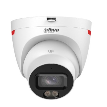 Видеонаблюдение DAHUA DH-IPC-HDW2449TP-S-LED-0280B-PRO Уличная турельная IP-видеокамера WizColor 4Мп, 1/1.8” CMOS, объектив 2.8 мм, видеоаналитика, микрофон, LED 30м, IP67, металл/пластик-1
