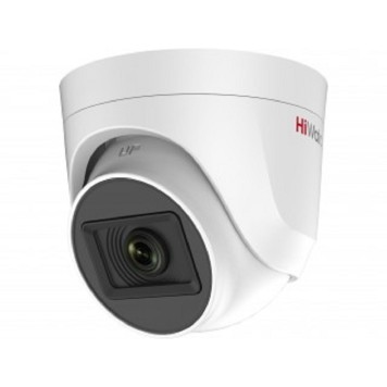 Видеонаблюдение HIWATCH Ecoline HDC-T020-P(B)(2.8MM),  1080р,  2.8 мм,  белый Камера видеонаблюдения аналоговая 