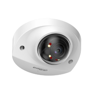 Видеонаблюдение DAHUA DH-IPC-HDBW2449FP-AS-IL-0360B Уличная мини-купольная IP-видеокамера SmartDualLight 4Мп, 1/2.9” CMOS, объектив 3.6мм, видеоаналитика, микрофон, ИК 30м, LED 30м, IP67, металл-2
