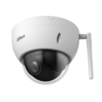 Видеонаблюдение DAHUA DH-SD22404DB-GNY-W Уличная мини-PTZ IP-видеокамера с Wi-Fi 4Мп; 1/2.8” CMOS; 4x моторизованный объектив 2.8~12мм; видеоаналитика: IP66, IK10; металл