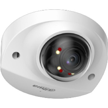 Видеонаблюдение DAHUA DH-IPC-HDBW2249FP-AS-IL-0360B Уличная мини-купольная IP-видеокамера SmartDualLight 2Мп, 1/2.8” CMOS, объектив 3.6мм, видеоаналитика, микрофон, ИК 30м, LED 30м, IP67, IK10, металл-1
