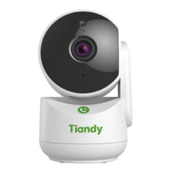 Видеонаблюдение Tiandy TC-H342A Spec:I2W/WIFI/Eu/4mm компактная поворотная домашняя, 4Мп, 2560х1440@20к/c, DWDR, цвет: 0.02лк, S+265, H.265(HP), S+264, H.264(HP, MP, BP), объектив 4мм, встроенные микрофон и динамик, 