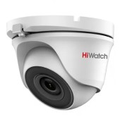 Видеонаблюдение HiWatch DS-T203(B) 2.8-2.8мм Камера видеонаблюдения HD-CVI HD-TVI цветная корп.:белый