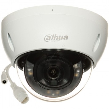 Видеонаблюдение DAHUA DH-IPC-HDBW2249EP-S-IL-0360B Уличная купольная IP-видеокамера SmartDualLight с ИИ 2Мп; 1/2.8” CMOS; объектив 3.6мм; WDR(120дБ);  сжатие: H.265+, H.265, H.264+, H.264, MJPEG; 2 поток-2