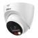 Видеонаблюдение DAHUA DH-IPC-HDW2249TP-S-PV-0280B Уличная турельная IP-видеокамера SmartDualLight 2Мп, 1/2.8” CMOS, объектив 2.8мм, видеоаналитика, микрофон+динамик, ИК 30м, LED 30м, IP67, металл