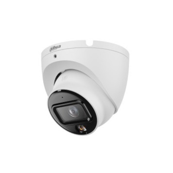 Видеонаблюдение DAHUA DH-IPC-HDW1239VP-SA-IL-0360B-S6 Уличная турельная IP-видеокамера с ИК 30м и LED 30м 2Мп; 1/2.8” CMOS; объектив 2.8мм IP67;  металл, пластик