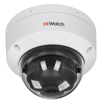 Видеонаблюдение HiWatch DS-I252L(2.8mm) 2.8-2.8мм цв. корп.:белый Камера видеонаблюдения IP 