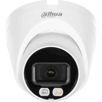 Видеонаблюдение DAHUA DH-IPC-HDW1239VP-A-IL-0280B Уличная турельная IP-видеокамера SmartDualLight 2Мп, 1/2.8” CMOS, объектив 2.8мм, обнаружение людей, микрофон, ИК 30м, LED 20м, IP67, металл-1