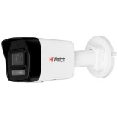 Видеонаблюдение HiWatch DS-I250M(C) (2.8 mm) 2Мп уличная цилиндрическая IP-камера с EXIR-подсветкой до 30м и встроенным микрофоном