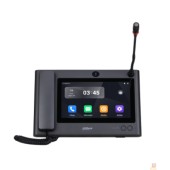 Терминалы доступа DAHUA DHI-VTS8A40B-CG Мастер-станция (Пульт консьержа) OS Android 11. 10-дюймовый емкостный ЖК-дисплей высокого разрешения Удалённое открытие дверей. Поддерживает 4 канала 720P