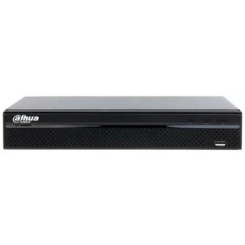Видеорегистраторы DAHUA DHI-NVR1108HS-S3/H 8-канальный IP-видеорегистратор 4K и H.265+, входящий поток до 80Мбит/с, 1 SATA III до 8Тбайт-1
