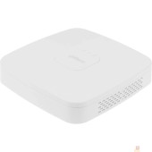 Видеорегистраторы DAHUA DHI-NVR2104-I2 4-канальный IP-видеорегистратор 4K и H.265+, видеоаналитика, входящий поток до 80Мбит/с, 1 SATA III до 10Тбайт