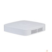 Видеорегистраторы DAHUA DHI-NVR2104-P-I2 4-канальный IP-видеорегистратор с PoE, 4K и H.265+, видеоаналитика, входящий поток до 80Мбит/с, 1 SATA III до 10Тбайт