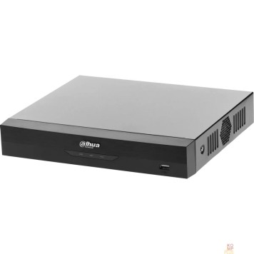 Видеорегистраторы DAHUA DHI-NVR2104HS-P-I2 4-канальный IP-видеорегистратор с PoE, 4K и H.265+, видеоаналитика, входящий поток до 80Мбит/с, 1 SATA III до 10Тбайт-2