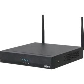 Видеорегистраторы DAHUA DHI-NVR2104HC-W 4-канальный IP-видеорегистратор H.265+ c W-Fi и ИИ  до 80Мбит/с;  1 SATA III до 20Тбайт;  1 HDMI, 1 VGA;  1 RJ45 100Мбит/с, Wi-Fi 2.4ГГцвидеоаналитика
