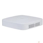 Видеорегистраторы DAHUA DHI-NVR2104-4KS3 4-канальный IP-видеорегистратор, 4K и H.265+, видеоаналитика, входящий поток до 80Мбит/с, 1 SATA III до 20Тбайт