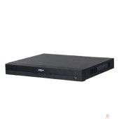 Видеорегистраторы DAHUA DHI-NVR5216-16P-EI 16-канальный IP-видеорегистратор c PoE, 4K, H.265+, видеоаналитика, входящий поток 384Мбит/с, 2 SATA III до 20Тбайт