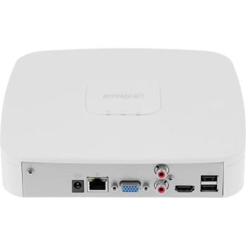 Видеорегистраторы DAHUA DHI-NVR2104-I2 4-канальный IP-видеорегистратор 4K и H.265+, видеоаналитика, входящий поток до 80Мбит/с, 1 SATA III до 10Тбайт-2