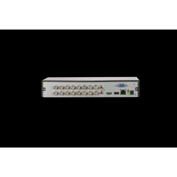 Видеорегистраторы DAHUA DH-XVR4116HS-I/T 16-канальный HDCVI-видеорегистратор c SMD ; HDCVI, AHD, TVI, IP, CVBS; 1 SATA III до 16Тбайт; видеоаналитика 1 HDMI, 1 VGA; сеть: 1 RJ45 100Мбит/с; аудиовх/вых: 1/1-2