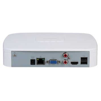 Видеорегистраторы DAHUA DHI-NVR2108-I2 8-канальный IP-видеорегистратор 4K,  H.265+, видеоаналитика, входящий поток до 80Мбит/с, 1 SATA III до 10Тбайт-2