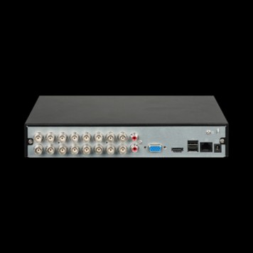 Видеорегистраторы DAHUA DH-XVR1B16-I/T 16-канальный HDCVI-видеорегистратор c SMD IP-каналы: до 18 каналов, до 6Мп;  1 SATA III до 16Тбайт; видеоаналитика 1 HDMI, 1 VGA;  1 RJ45 100Мбит/с-2