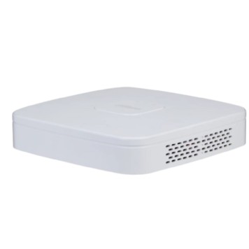 Видеорегистраторы DAHUA DHI-NVR2104-4KS3 4-канальный IP-видеорегистратор, 4K и H.265+, видеоаналитика, входящий поток до 80Мбит/с, 1 SATA III до 20Тбайт