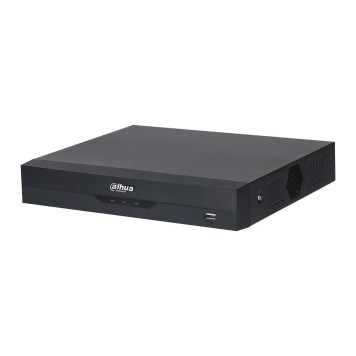 Видеорегистраторы DAHUA DH-XVR5104HS-4KL-I3/T 4-канальный HDCVI-видеорегистратор с FR HDCVI, AHD, TVI, IP, CVBS 1 SATA III до 16Тбайт; видеоаналитика: SMD Plu 1 HDMI, 1 VGA; RJ45 100Мбит/с; аудиовх/вых: 1/1