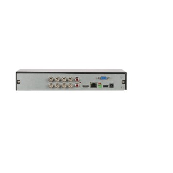 Видеорегистраторы DAHUA DH-XVR5108HS-I3/T 8-канальный HDCVI-видеорегистратор с FR  HDCVI, AHD, TVI, IP, CVBS; 1 SATA III до 16Тбайт; видеоаналитика 1 HDMI, 1 VGA; сеть: 1 RJ45 100Мбит/с; аудиовх/вых: 1/1-2