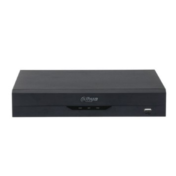 Видеорегистраторы DAHUA DHI-NVR2108HS-8P-I2 8-канальный IP-видеорегистратор с PoE, 4K, H.265+, видеоаналитика, входящий поток до 144Мбит/с, 1 SATA III до 10Тбайт-1