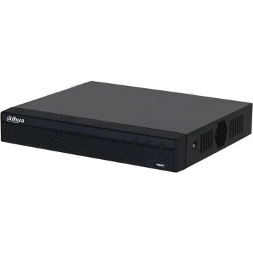 Видеорегистраторы DAHUA DHI-NVR2104HS-P-4KS3 4-канальный IP-видеорегистратор с PoE, 4K и H.265+, видеоаналитика, входящий поток до 80Мбит/с, 1 SATA III до 20Тбайт