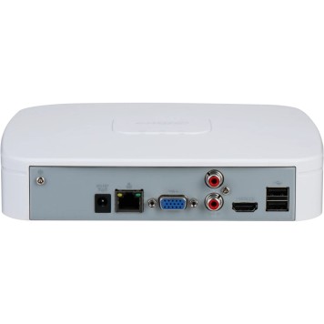 Видеорегистраторы DAHUA DHI-NVR2108-4KS3 8-канальный IP-видеорегистратор 4K и H.265+, ИИ , видеоаналитика, входящий поток до 80Мбит/с, 1 SATA III до 20Тбайт-1