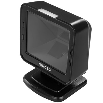 Mindeo сканеры штрих-кодов MINDEO MP8610 USB Сканер ШК с подставкой (презентационный, 2D имидж, черный)-2