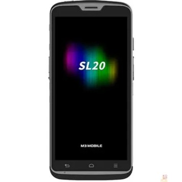 Терминал сбора данных M3 Mobile SL20 SL204C-R2CHSE-HF-01 (Android 11 GMS, LTE(4G), 802.11 a/b/g/n/ac, SE4710 2D Scanner, передняя и задняя камеры, HD, BT 5.0, GPS, NFC(HF), 4G/64G, расширенная батарея (5,000mAh), кабель US
